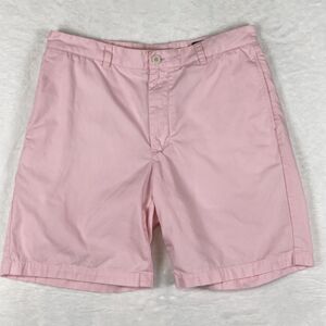 Vineyard Vines Mens 34 Light Pink Flat Front Chino Golf Shorts Preppy Tennis